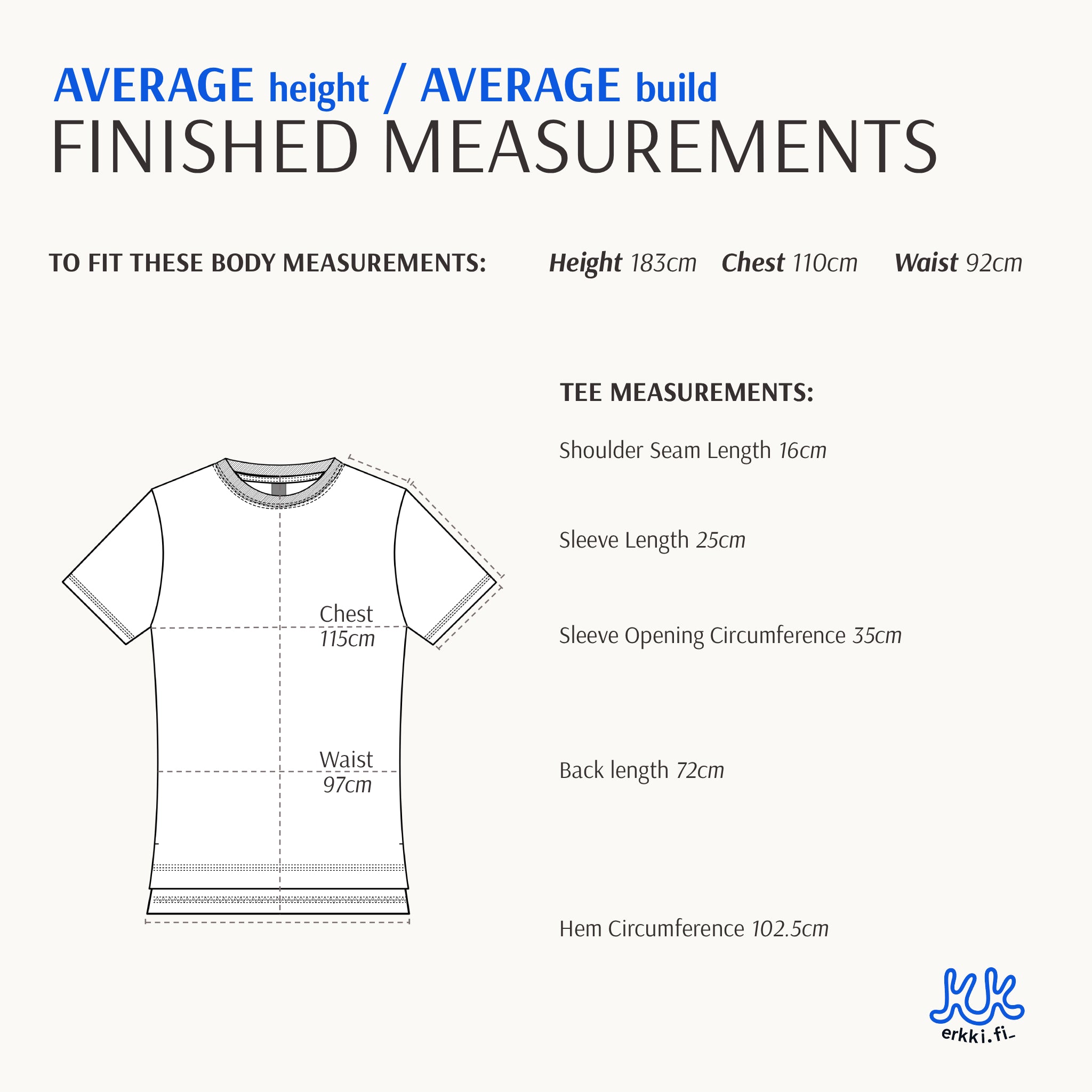 Erkki SOLID Tee - Organic Cotton with Lyocell