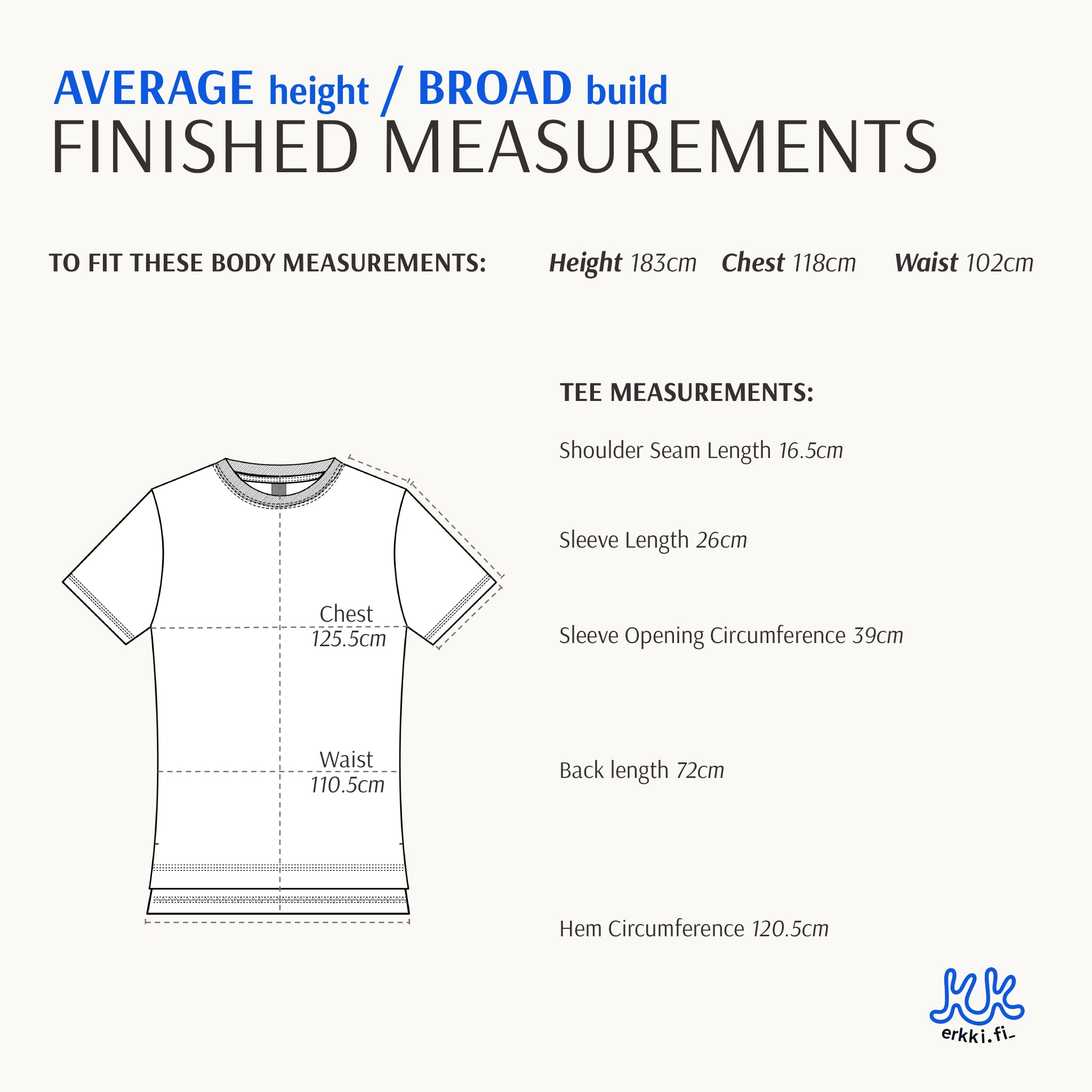 Erkki SOLID Tee - Organic Cotton with Lyocell