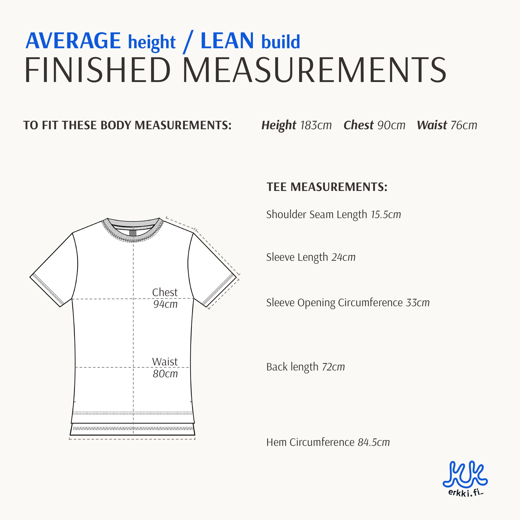 Erkki SOLID Tee - Organic Cotton with Lyocell