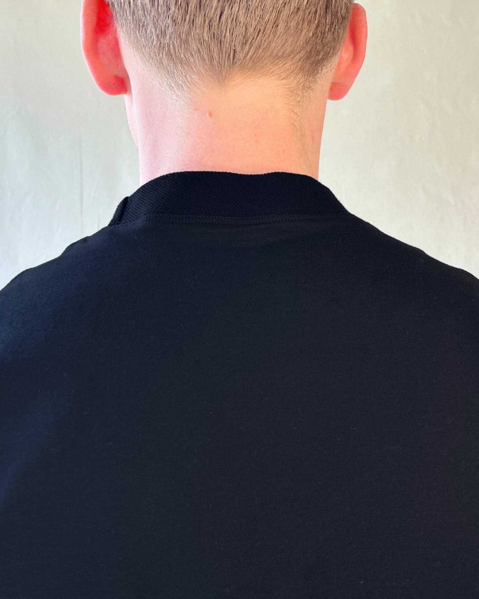Erkki SOLID Tee - Organic Cotton / Lyocell BLACK