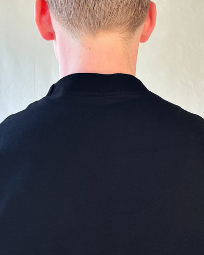 Erkki SOLID Tee - Organic Cotton / Lyocell BLACK