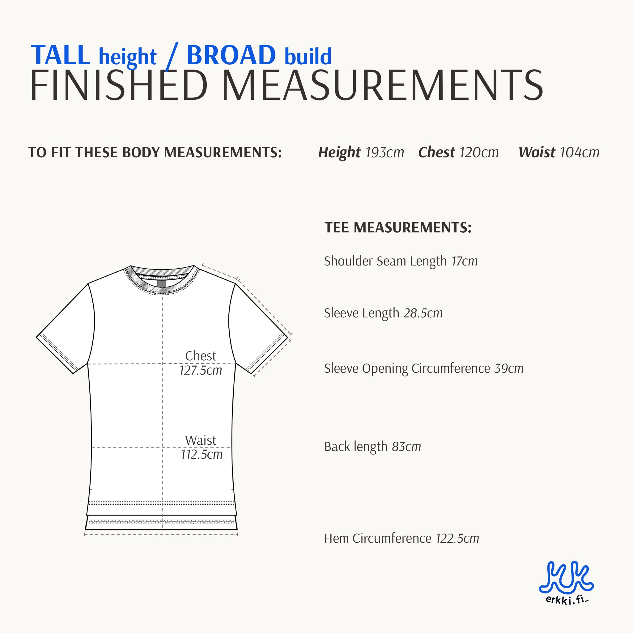 Erkki SOLID Tee - Organic Cotton with Lyocell